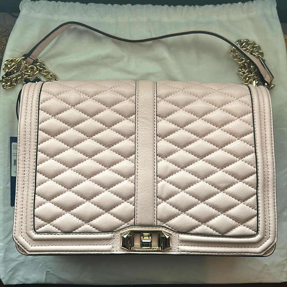 Rebecca Minkoff Love Jumbo Crossbody Bag Pink